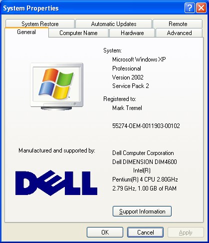 System Properties